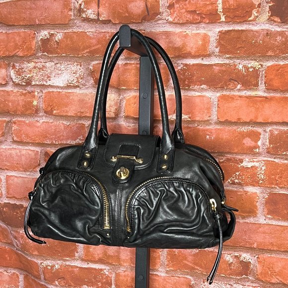 Botkier Bianka Black Leather Satchel Bag - Picture 2 of 7